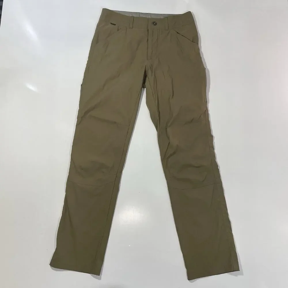 KUHL Mens Hiking Pants Beige Size 30x32 Nylon Spandex Blend Outdoors Preformance